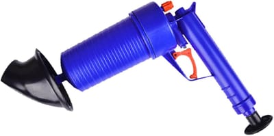 Afvoerontstopper - Pijpreiniger Zuiger - Verstoppingen Verwijderen - Hogedruk Zuigkracht - 8 Cm Diameter - Donkerblauw