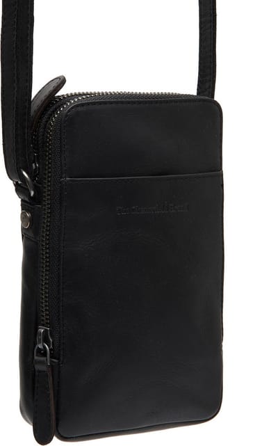 The Chesterfield Brand Schoudertas Alesund Shoulderbag Black Zwart