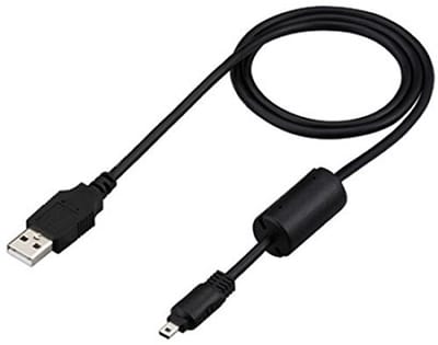 Dailygoody - UC-E6 USB Kabel voor Panasonic Lumix DMC-FZ200 - Snelle Dataoverdracht en Opladen