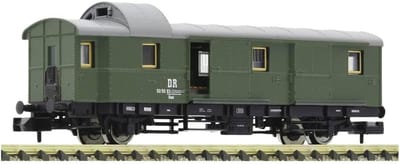 Bagagewagen N - Modelwagon DR - Modelspoor hobby - Duurzaam en robuust - N schaal - Divers
