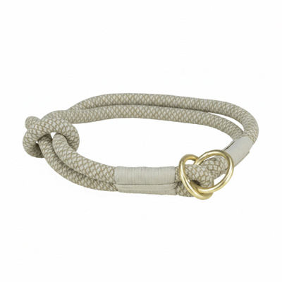 TRIXIE HB half-slip halsband grijs/lichtgrijs 45 x 1 cm