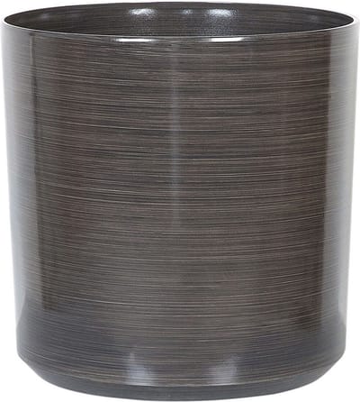 VAGIA - Plantenbak - Donkergrijs - 35 cm - Klei-vezelmengsel