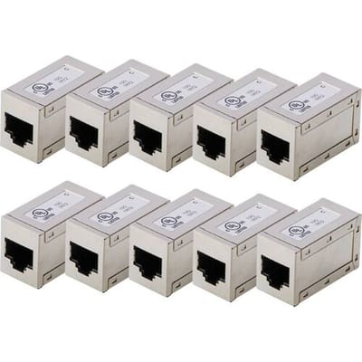 AT-AG-8-8-C6S-10 Digitus CAT 6, modulaire koppeling, afgeschermd - 10 st. AT-AG-8-8-C6S-10 RJ45, behuizing (koppeling) Aantal polen (sensoren) 8