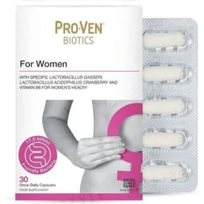 For Women Live Microorganism Food Supplement With Cranberry & Vitamin B6 30 capsules