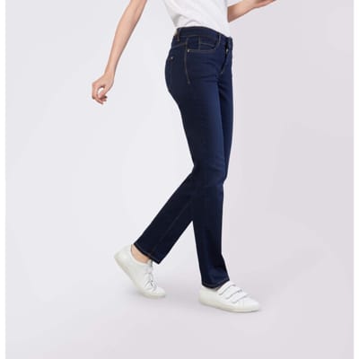 MAC Dream dark washed blue denim
