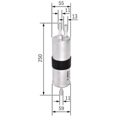 Brandstoffilter BOSCH F 026 403 754