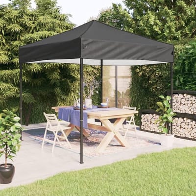 Partytent - Feesttent Gazebo - Buitenfeesten - UV-bestendig Waterafstotend - 3 x 3 m - Antraciet