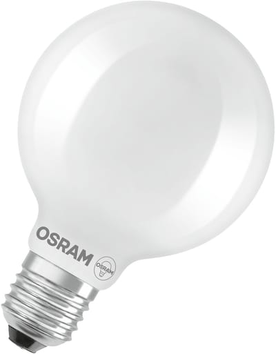 OSRAM LED-lamp Star Globe G95 60 Filament, 2700 K warm wit, 5,9 W, E27, mat, 806 lm, 15.000 h, voor pendelarmaturen, bolvormig, niet-verblindend