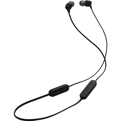 JBL Tune 135BT - Bluetooth Oordopjes Draadloos - In-ear - Oortjes met Kabel - 16 uur speeltijd - JBL Pure Bass - Zwart