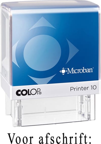 Colop Printer 10 Deurwaarder Zwart - Stempels - Stempels volwassenen - Snelle Levering