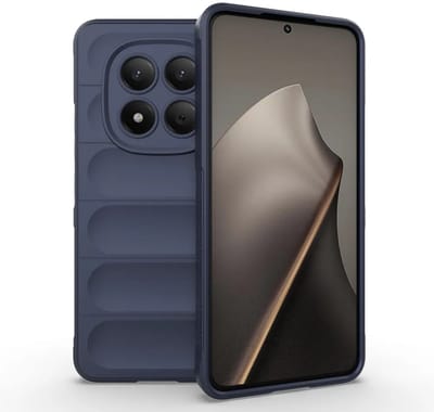 MobyDefend Hoesje - Geschikt voor Xiaomi Redmi Note 15 Pro 4G - TPU Gripcase - Blauw