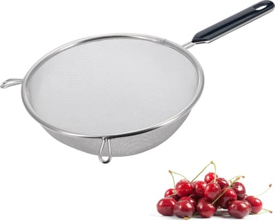 Westmark Huishoudzeef, Traditionell, ø 20 cm, roestvrij staal/kunststof, zilver/zwart, 12852270