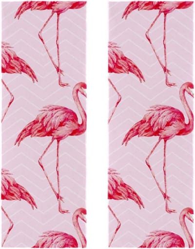 Microfiber Gym Handdoeken - Sporthanddoek Zacht - Zweet Afvegen - Super Absorberend - 30x80cm - Roze Patroon