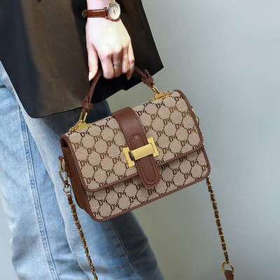 Nieuwe Crossbody Tas Dames Tas Handtas Hoge Kwaliteit Niche en Veelzijdige Schoudertas gray