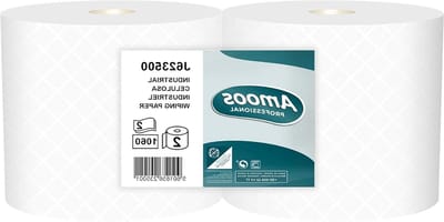 Keukenrol Rollen - Huishoudpapier Absorberend - Snel Opruimen - 2 Laags Comfort - 350 Meter - Wit