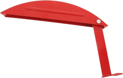 Tafelzaag Beschermer - Zaagkap Veiligheid - Houtbewerking Veiligheid - Onbelemmerd Zicht - 36x6.5x4.5 cm - Rood