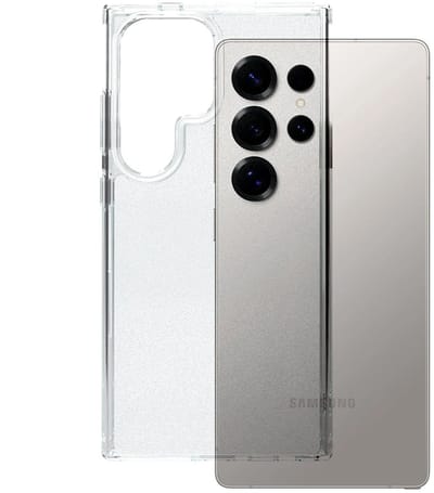 SBS - Beschermende Telefoonhoes - Samsung Galaxy S25 Ultra - Transparant - D3O Technologie