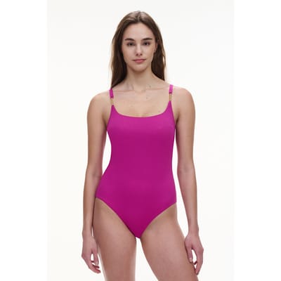 Chantelle Hera Swimwear Tyrian Fuchsia Taglia: C75 | Costumi Interi Outlet | Donna | Rosa