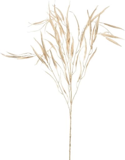 Kunsttak willow spray ruka gold 115 cm Hortus