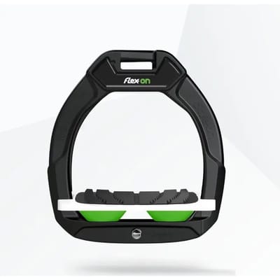 Veiligheidseisen voor paardrijden Inclinatie Grip Zwart/Wit/Groen kind Flex-On Safe-On