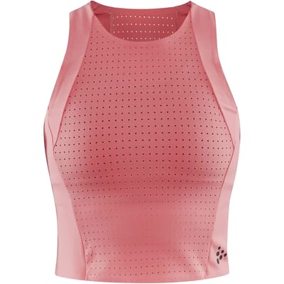 Craft - ADV HiT Perforated Tank - Sporttop - Dames - Roze - Maat M