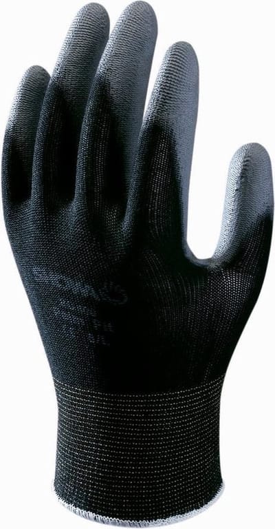 Showa BO-500 Palm Fit Glove Werkhandschoenen Zwart - Maat L