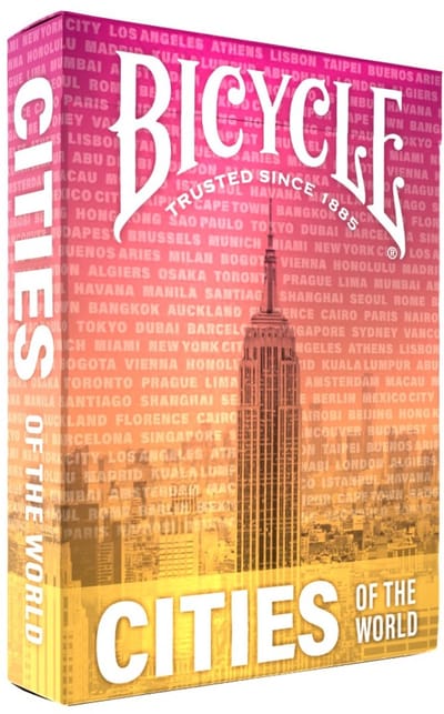 Bicycle Cities of World - Premium Speelkaarten - Poker - Creatives Collectie - Collectible