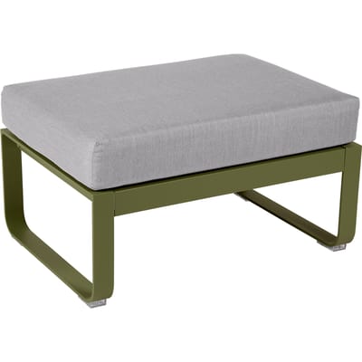 Fermob Gestoffeerde kruk BELLEVIE - D3 Pesto - 79 Flanelgrijs