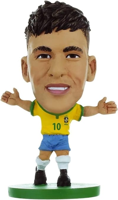 Actiefiguur Voetballer - Sportfiguur Verzamelaar - Fan Merchandise - Gedetailleerd Ontwerp - 10.5 cm Hoog - Thuis Tenue
