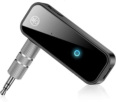 EXCITAT Adapter - Bluetooth-adapter - Autoadapter - Bluetooth-ontvanger - Geschikt voor de meeste voertuigen - Zwart