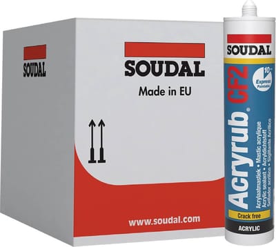 15x Soudal 121616 - Kit Acryrub - CF2 - Voordeelverpakking - 310ml