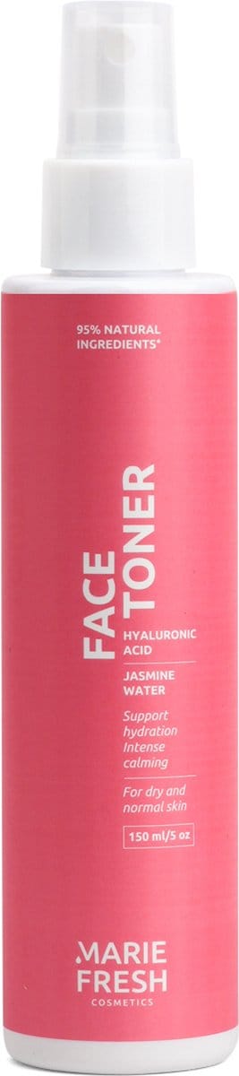 Marie Fresh Cosmetics Gezicht toner - Gezichtsreiniger - Hyaluronic Toner - Natuurlijk - Toner gezichtsreiniging - Normale & Droge Huid - 150 ml