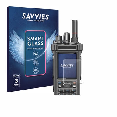 3 Stuks Savvies Screenprotector - geschikt voor Radtel RT-950 Pro - beschermfolie glas transparant