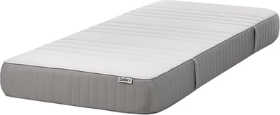 HAPPINESS - Gelschuimmatras stevig - Wit - 90 x 200 cm - Polyester