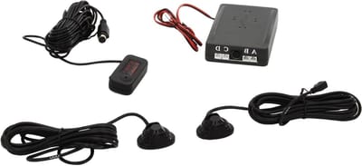 Parkeersensor Kit - Achteruitrijhulp - Veilig Parkeren - Met Zoemer Alarm - 2 Sensoren - Zwart