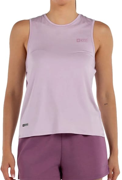 +8000 Tola Mouwloos T-shirt Paars M Vrouw
