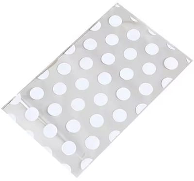 Traktatiezakjes - Uitdeelzakjes - Snoepzakjes - Giftbags - 50 stuks - Goodiebag - Transparante zakjes - Rondjes - Polkadots - Koekjestas - CHPN