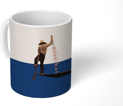 Mok - Koffiemok - Vrouw - Complimenten - Abstract - Mokken - 350 ML - Beker - Koffiemokken - Theemok