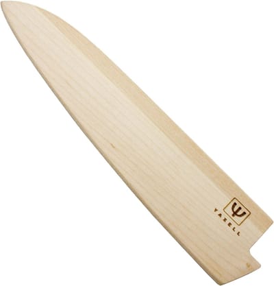 Yaxell Katana Mesbeschermer voor Koksmes 20 cm – Esdoornhout – Magnetische Schede