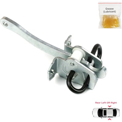 BDP1073 Charnière de Porte Arrière Gauche OU Droite Sangle de Butée de Porte Limiteur Levier de Protection pour BMW Série 7 E38 1994-2001 Berline 51228171672
