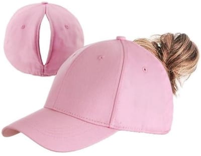 longziming -Dames Magnetische Paardenstaart Pet - Verstelbare Baseballcap Voor Lang Haar - Ademend Design - Veilige Fixatie - Comfortabele Pasvorm - Ideaal Voor Sport En Dagelijks Gebruik - 1 Stuk