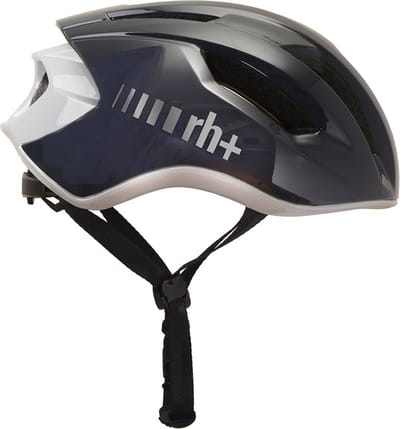 RH+ Fietshelm Compact Shiny Lavagna/Shiny Pearl – L/XL (58-61cm)