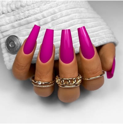 Lilly nails nagellak Viva magenta