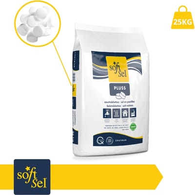 Soft-Sel - Zouttabletten - 25kg - Geschikt voor zwembaden en waterontharders