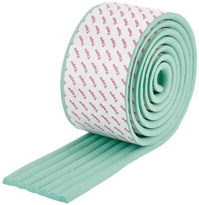 Dailygoody - Stapelbed Ladder Pads - Zelfklevende Ladder Cover - Lichtgroen - Comfortabele Hoek Protectors - Geschikt voor Trap Stappen - 2 m lang