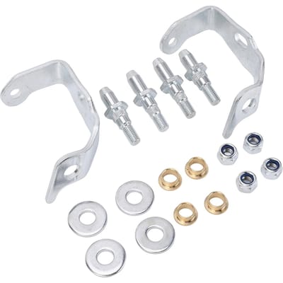 Kit de réparation de charnière de porte de voiture 89025539 Kits de réparation de douille de goupille de charnière de porte Remplacement pour EXT Avec support 2002‑2006 white