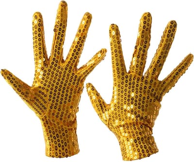 Verfijnde gouden kostuumhandschoenen voor dames, perfect voor Valentijnsdag, cosplay en feestaccessoires
