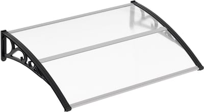 Deurluifel - Afdak deurluifel voor Voordeur en Buitenterras - 150 cm breed - 150x100cm - transparant