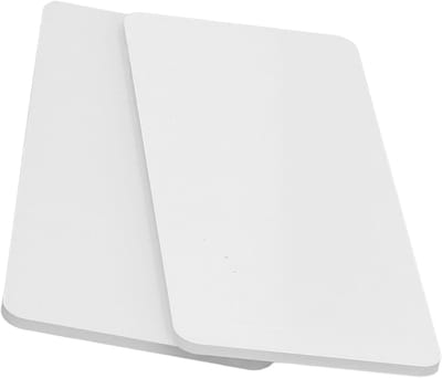 Snijblokken Set - Standaard Platen - Papier Snijden - Robuust Polycarbonaat - 2 Stuks - Transparant
