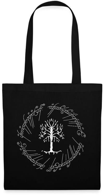 The Lord Of The Rings De Witte Boom Van Gondor Tas Van Stof Schoudertas